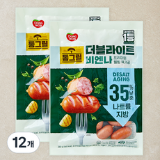 동원 통그릴 더블라이트 비엔나, 260g, 12개