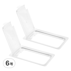 不鏽鋼調理盆 簡易蓋 缺角型, 單品, 6個