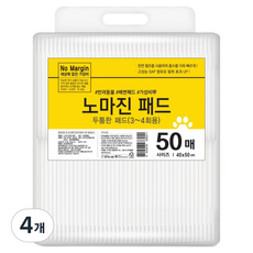 노마진 반려견 배변패드, 50개입, 4개