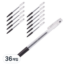 monAmi Jeller 502 中性筆 0.5mm, 黑色, 36入