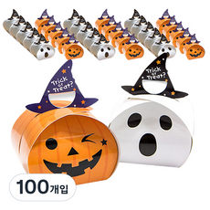 E-Home Baking 萬聖節圓頂盒 2款 6cm, 隨機出貨, 100入