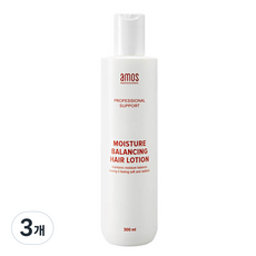 아모스프로페셔널 모이스처 밸런싱 헤어로션, 300ml, 3개