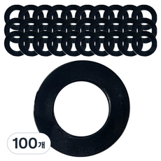 샤워호스 샤워기 샤워헤드 싱크대 수도 누수방지 일반형 고무패킹, 100개