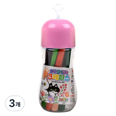 不沾手蠟筆, 24色, 3個