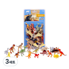 animal planet 動物星球 恐龍公仔泡殼19件組, 3套