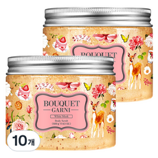 BOUQUET GARNI Sugar身體磨砂膏 白麝香, 500g, 10個