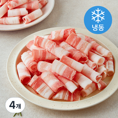 프랑스산 쫀득 돌돌이 오겹살 구이용 (냉동), 700g, 4개