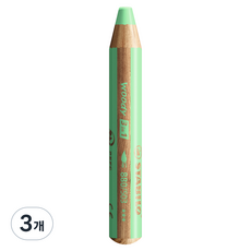 스타빌로 우디 색연필 503 파스텔 그린, 1색, 3개