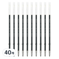 ZEBRA 斑馬牌 K型替芯 圓珠筆芯 0.7mm, 黑色, 40個