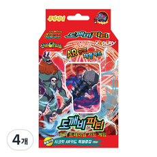 神秘公寓 鬼怪派對 杜億希尼 特別卡組 角色卡 + 秘密AR卡包 隨機出貨組合, 混合顏色, 4個