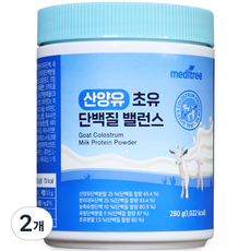 메디트리 산양유 초유 단백질 밸런스, 280g, 2개