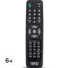 핌핀 LG 전용 TV 무설정 리모컨, PB-2070, 6개
