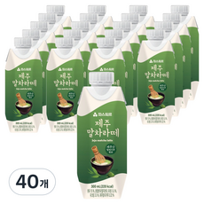 파스퇴르 제주 말차라떼, 300ml, 40개