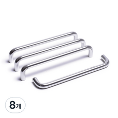 把手世界 10 Basic DJ 2孔家具把手 P160mm 鍍鉻, 8個