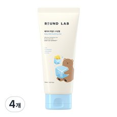 라운드랩 유아용 마일드 수딩젤, 150ml, 4개