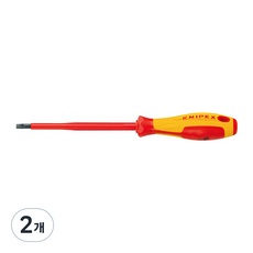 KNIPEX 絕緣螺絲起子 98-20-25 177mm, 2個