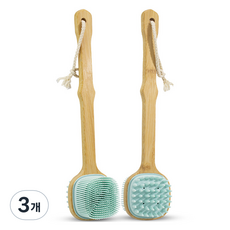 Taminayo 皇家身體刷, 冰藍色, 3個, 1入