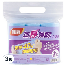 楓康 加厚強韌垃圾袋 小, 3包