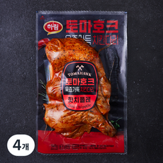하림 토마호크 치킨다리 핫치폴레, 540g, 4개
