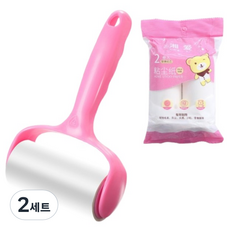 Second Best 除塵滾筒 黏毛滾筒 + 30張 x 2入 組, 2套