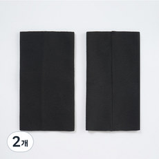 알로데 풀샷 키캡 팔꿈치 보호대 2p, TYPE01 블랙, 2개