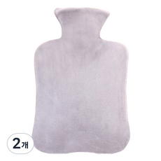 LEBENPICK 熱水袋 灰色 2L, 2個