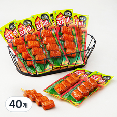 맥스봉 직화꼬치바 청양고추, 70g, 40개
