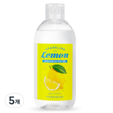 홀리카홀리카 탄산레몬 클렌징 워터, 300ml, 5개