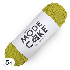 니뜨 모드케이크실 100g, 5개, 연두