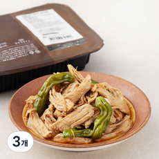 집반찬연구소 매콤 닭가슴살 장조림, 3개, 500g