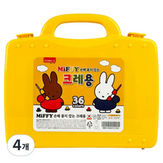 DONG-A Miffy蠟筆, 36色, 4個