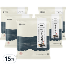 정담김 구운 김밥김 10p, 22g, 15개
