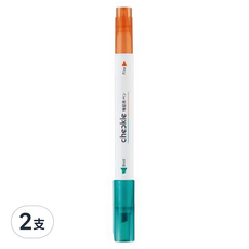 KOKUYO 國譽 聰明暗記螢光筆, 綠色 + 橘色, 2支