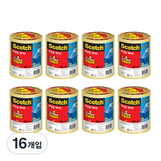 3M Scotch 包裝用封箱膠帶 3625V 48mm x 25m 3入, 透明, 16入
