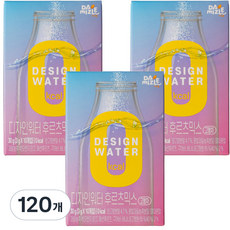 DAMIZLE Design Water零卡水果風味維他命C沖泡粉隨身包, 3g, 10條, 12盒