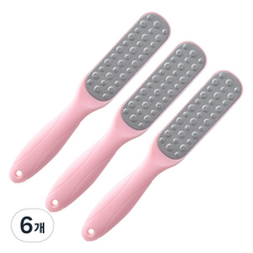 Radelli 潔淨足部去角質器 粉紅色, 1入, 6個, 500g