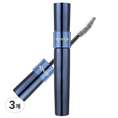 VDIVOV 易卸睫毛膏, 3個, 黑色