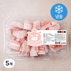 대패킹 진짜 정삼겹 옛날냉삼 (냉동), 500g, 5개
