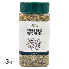 내츄럴스파이스 이탈리안허브시즈닝, 97g, 3개