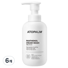 아토팜 판테놀 크림 바디워시, 300ml, 6개