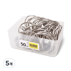 마그피아 카드링 50개입, 50mm, 5개