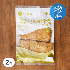 부산미도 고급 매운사각어묵야채맛 (냉동), 400g, 2개