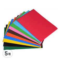 마다꾸미 컬러 골판지, 믹스컬러, 50개