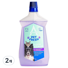 아스토니쉬 반려동물 모닝듀 펫 프레시 바닥세정제, 1L, 2개 1L, 2개