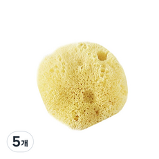 美膚嬰兒沐浴海綿大號, 單色, 5個