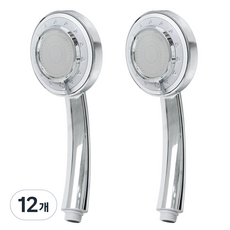 KOXINA 3段增壓蓮蓬頭, 12個, 單色