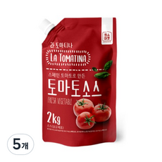 스페인토마토로 만든 토마토소스, 2kg, 5개