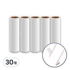 라온 초강력 사선컷팅 테이프클리너 리필, 30개