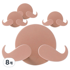 River Green 設計款插座支架, 粉紅色, 8個