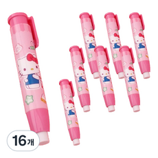 三麗鷗角色按壓式橡皮擦, Hello Kitty, 16個